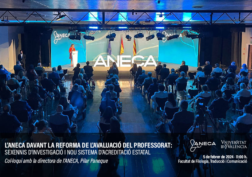 Col·loqui amb la directora de l'ANECA, Pilar Paneque
